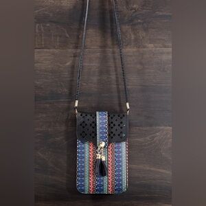 Ruggine Bohemian Festival Concert Party Travel Cellphone Crossbody Bag Purse